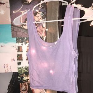 Crop top!! (No stains just light reflection:)